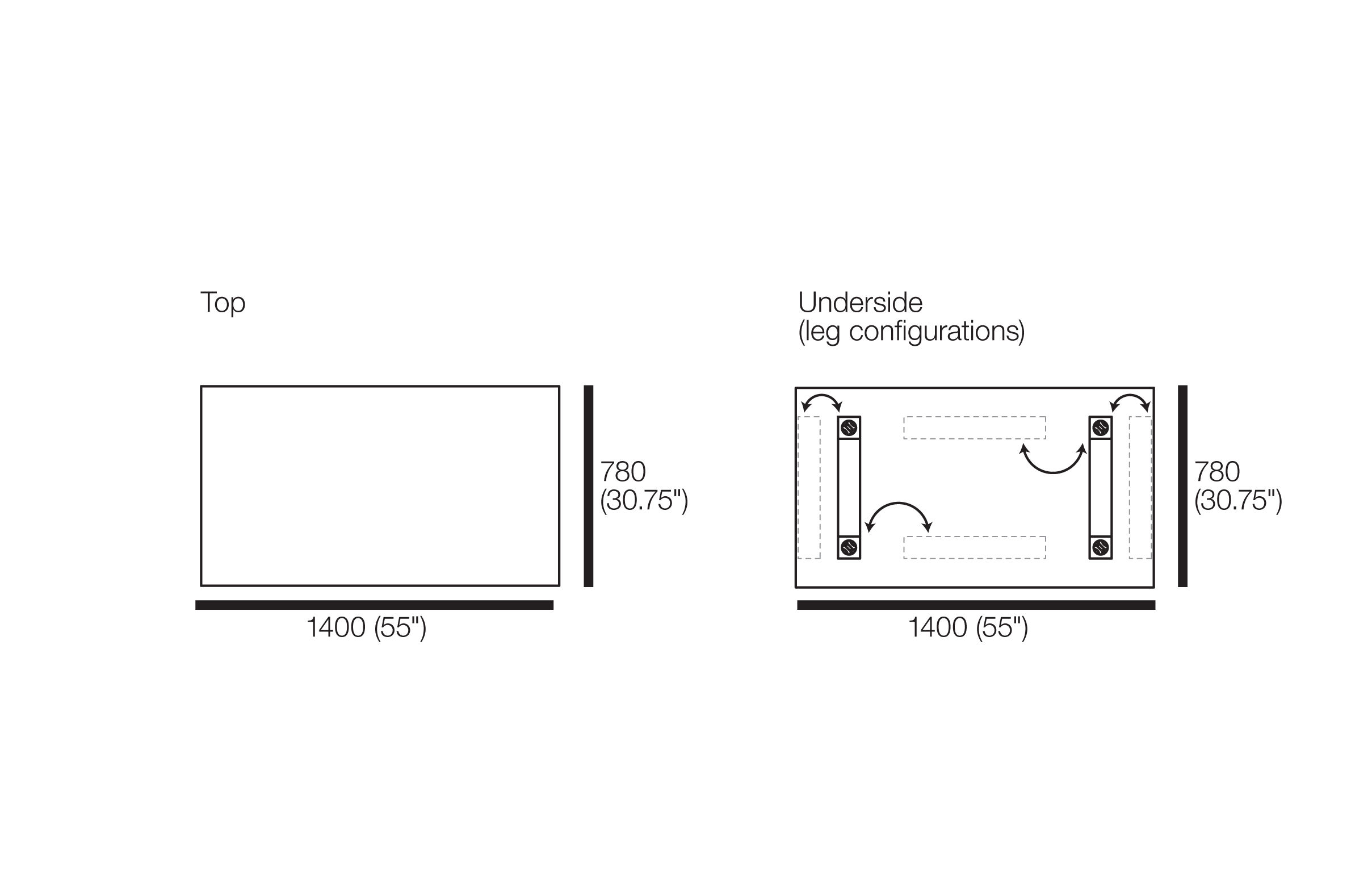 Morpheus Occasional Table - Rectangle