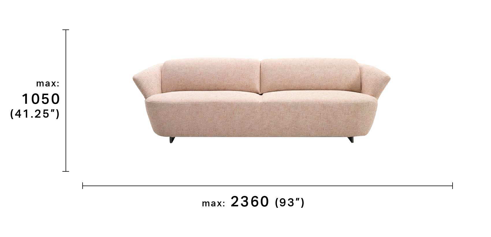 Fleur 2.5 Seater